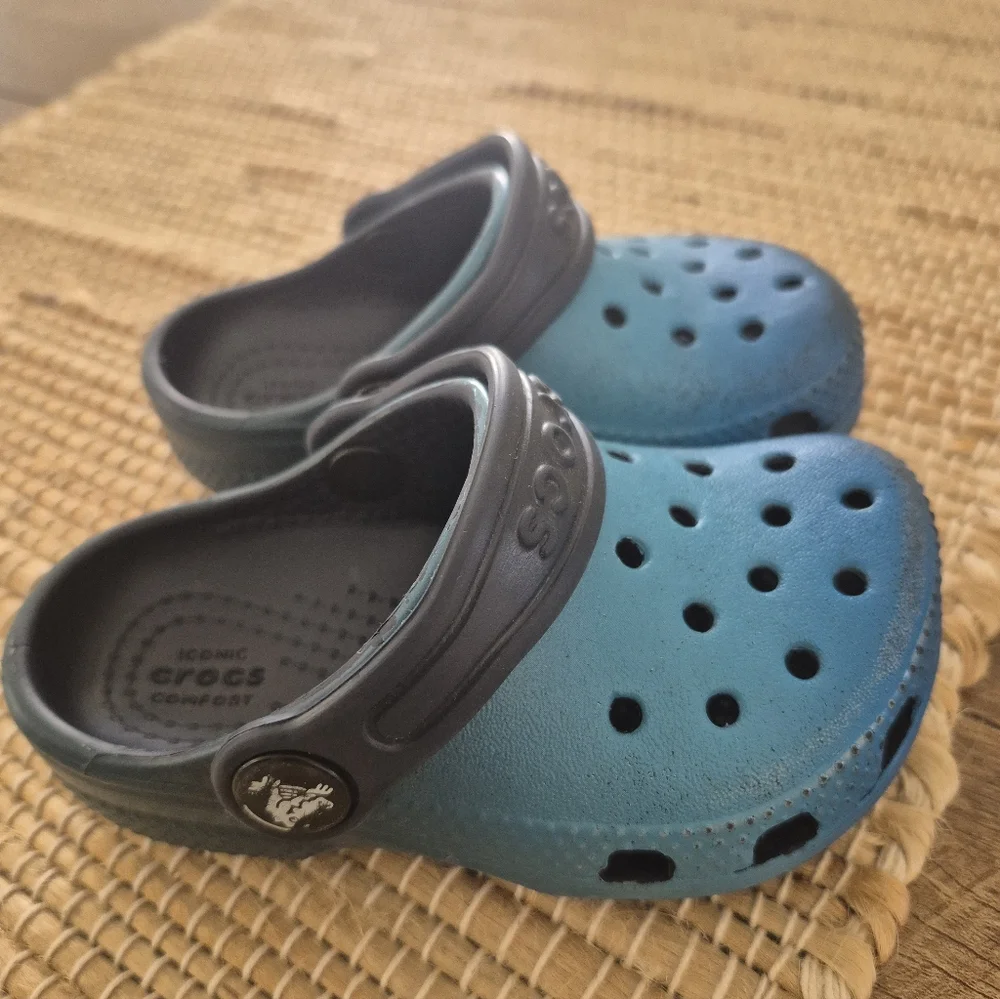 Crocs Baby Hombre Blue Shoes